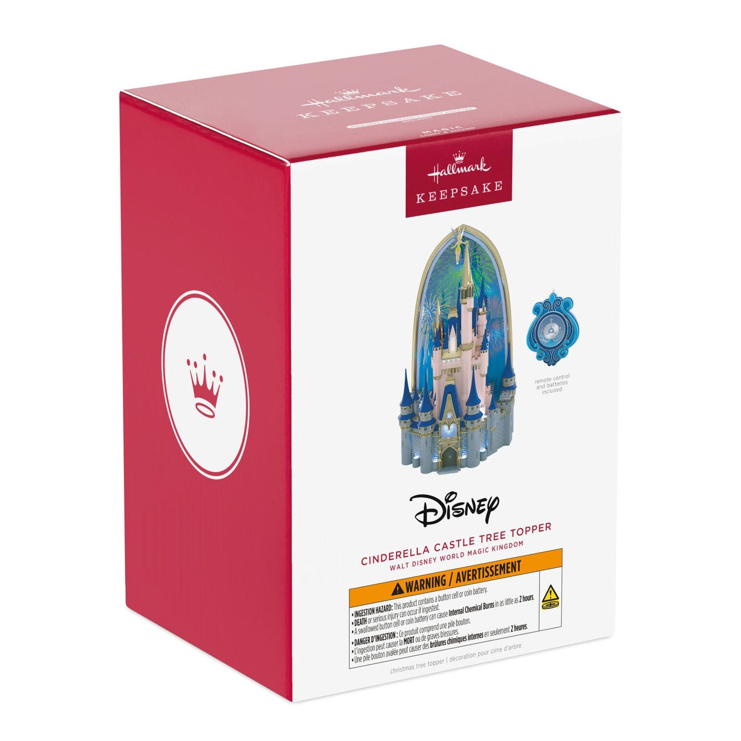 2026 Hallmark Keepsake Disney Cinderella Castle Tree Topper